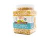 Pride Of India - Indian Split Yellow Chickpea Lentils - Protein & Fiber Rich Chana Dal, 1.5 Pound Jar 1.5 Pound (Pack of 1)