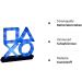 Paladone PS5 Icons Light - Official PlayStation 5 XL Merchandise | White/Black PP7917PS - International Shipping Available - Buy Online on GoSupps.com
