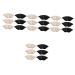 FOMIYES Sneaker Protector 24 Pairs Heels Stickers Shoe Inserts Slipping Inserts Insert Cushion Toe Pads Abrasion Guard Back Suede Panel Women's Soft Liners