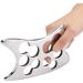 Verdant Touch Gua Sha Board - 304 Stainless Steel Body Massage Tool for Health & Acupuncture | International Shipping - Buy Online on GoSupps.com