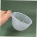 2pi ces Bol Simple Plastique Transparent Blanc Bol M langeur Sauce De Cuisson Pour Micro-ondes De Service Pour Salades Et Ap ritifs - Buy Online on GoSupps.com