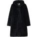 Shop Hanxiulin Women's Fleece Plush Jacket - Warm Windproof & Fashionable Winter Coat in Black - Buy Online on GoSupps.com