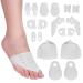 Anggrek 9 pairs bunion corrector & relief kit bunion valgus rails protehemen toe separator corrector pain relief toe orientation spreading spreaders separator smooth iron