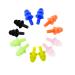 6Pairs Reusable Silicone Swimming Earplugs Soft and Flexible Ear Plugs