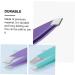 MAGICLULU 1 Set Eyebrow Tweezers Extension Tweezers Face Tools Grooming Tools Eyebrow Clamp Eyebrow Picker Facial Tools Tweezers for Eyebrow Flat Tip Cosmetic Stainless Steel 8.5x5.3cm Colorful - Buy Online on GoSupps.com