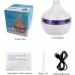 Mini USB Air Humidifier | Portable LED Light 130ml Mist Spray | Wood Grain Aroma Diffuser | Small Appliance for Bedroom Accessories - Buy Online on GoSupps.com