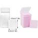 lmoikesz 4set Wide Range Of Uses Nail Cleaning Pads Manicures Pedicures And Nail Art Professional Enough Cotton pink - Buy Online on GoSupps.com