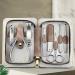 BANDKIT Than Ever Stainless Steel Nail Clipper Pedicure Set with Scissor Tweezer Professional PU Cover Manicure Tools(Option A) - Buy Online on GoSupps.com
