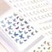 Nail Sticker Album Nail Art Decal Storage Bag Card Display Book Container 80 Slots Brushes - Buy Online on GoSupps.com
