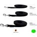 Drag Line Biothane Dog Leash for Small Dogs - 9mm 3m 5m 10m 15m | Black Without Hand Loop - Buy Online on GoSupps.com