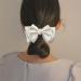3 Pieces Solid Color Satin Hair Bow for Women Hair Clips Barrettes for Girls Hair Accessories - Buy Online on GoSupps.com