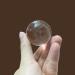 VEKDONE Men Tops Optical Glass Reflective Spheres, K9 Crystal Sphere Ball, Decor Photography Ball, Clear Contact Juggling Ball, No Stand (40mm)