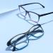 High-Quality EFE Reading Glasses for Women - Black Matt Comfortable Rectangular Design Vintage Style Feather Hinges Glare Protection - 3.00 Power - Buy Online on GoSupps.com