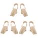Healeved Bunion Separtor Sleeve 3 Pairs Orthotics Bunion Straightener Bunion Big Orthopedic Bunion Splitter Hallux Valgus Straighteners Thumb Bunion Sleeve Elastic Straightener Beigex3pcs mediumx3pcs