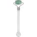 Jade Roller for Face 2 in 1 with Ice Ball Portable Skincare Tool for Home Use Promotes Better Circulation Reduces Wrinkles and Pores - Buy Online on GoSupps.com