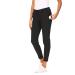 Hiverlay Womens pro Golf Pants Quick Dry Slim Lightweight Work Pants with Straight Ankle Also for Hiking or Casual Ladies Black X-Small