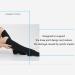 Durable Compression Stockings for Men & Women - 18-21 mmHg Prevent Blood Clots Comfortable & Stylish Black - Buy Online on GoSupps.com