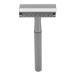 Double Edge Razor with Durable Short Handle Double Edge Safety Razor Manual Beard Trimmer (without blade)