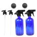 HAPINARY 1 Set Refillble Bottle Clear Spray Bottle Refillable Spray Bottle Glass Spray Bottle Ml Spray Bottle Cleaning Solution Bottle Refillable Water Sprayer Cap Cosmetic Press The Pump 21x7cm Blue