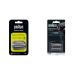 Braun Series 3 Electrician Shake compatible with razor men Series 3 Proskin 32S Silver & Series 5 Electrician Shake head compatible with razor men Series 5 52b black bundle of shaving head 32S + 52b Bundle with Series 5 Scherkopf