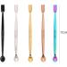 CYFUN DESIGN 5-Piece Stainless Steel Craft Spoons Set for DIY Scrapbooking and Cardmaking - High Lighten, 5 Colors - Buy Online on GoSupps.com