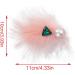 Limtula Large Crystal Feather Hair Clip Gorgeous Diamond Hairpin Sweet Glinting Hairpin Accessories for Women 9 - Buy Online on GoSupps.com