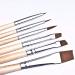 6Pcs Eyes Makeup Brush Set with Face Art Painting - Eye Lip & Body Brushes for Flawless Makeup Application - Buy Online on GoSupps.com
