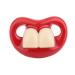 Tiuimk Silicone Baby Pacifier - Non-Toxic Orthodontic Nipple Food Grade Material for Crooked Teeth - International Shipping Available - Buy Online on GoSupps.com