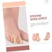Silicone Toe Sleeves 2 Pairs - Pinky Toe Guards for Sneaker Toe Protection - Buy Online on GoSupps.com