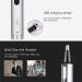 KouRy Portable Ear & Nose Hair Trimmer - Painless Eyebrow & Facial Hair Clipper for Men & Women | IPX7 Waterproof Dual Edge Blades - Buy Online on GoSupps.com