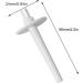 4PCS White Plastic Spool Pin for Brother, Singer, Riccar, Simplicity - Replacement Twin Needle Spool Pin - 13092001 130920051 - Buy Online on GoSupps.com