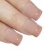 False Nails Bling Art Beige Matte French Squoval 24 Fake Medium Acrylic Tips
