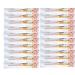 Disposable toothbrush 30 disposable toothpaste toothbrushes individually packed for hotel-sanitary facilities camping travel detergents etc. (30 pieces)