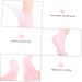 Housoutil 1 Pair Sock Foot Lotion Skin Gel Booties Gel Spa Stocking Dry Cracked Gel Knee Scooter Pad Feet Lotion Rejuvenate Moisturizing Foot Pink Wallet Sebs Heel Miss 22X8.5X1cm - Buy Online on GoSupps.com