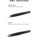 Set of 4 Professional Stainless Steel Eyebrow Tweezers for Facial Hair Removal - For Women and Men - Eyebrow Trimming and Precision Plucking - Buy Online on GoSupps.com