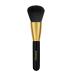 Kabuki Large Bronzer Brush Loose Powder Foundation Make up Brush for Blending Blush Makeup (Black-gold)