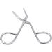 Silver Stainless Steel Eyebrow Scissors Tweezers Elbow Pliers Clip Scissors Flat Tip Tweezers Hair Plucker Hair Removal Tweezers Shave and Hair Removal Tweezers Women's - Buy Online on GoSupps.com