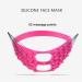 Silicone Chin Strap Face Slimming Reusable Double Chin Reducer V Line Mask 2 PCS - Buy Online on GoSupps.com