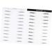 DOITOOL 6 Sheets Pairs 4d Eyebrow Stickers Hair Supplies Eyebrows Eyebrow Makeup Tools 6d Patch Water Proof - Buy Online on GoSupps.com