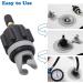 Inflatable Boat SUP Pump Adaptor | Multifunction Valve Adapter for Paddle Board, Rowing Boat, Inflatable Bed | One Size - Buy Online on GoSupps.com