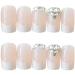Shop HUIL Romantic Artificial Nails | 24 Piece False Nail Stickers for Effortless Nail Art - Buy Online on GoSupps.com