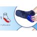 IceHOF Replacement Cooling Pad for Cooling Socks - Cold Therapy Gel Compress for Feet & Toes - 23.5cm x 10cm - Ideal for Chemotherapy & Rheumatism Relief - Buy Online on GoSupps.com