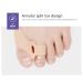 Gel Toe Separators for Overlapping Toe Bunion Relief | Bunion Corrector Pads with 2 Loops | Suitable for Bunion and Callous Removers | One Size - Buy Online on GoSupps.com