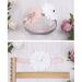 Girls Lace Flower Headbands - Soft Stretch Hair Accessories (2 Pack Pink & White) - Buy Online on GoSupps.com