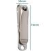 CHJHJKG Nail Clippers (Beauty) Nail Trimmer Stainless Steel Pedicure Tools Manicure Knife Nail Clipper Travel Fingernail Cutting - Buy Online on GoSupps.com