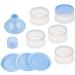 Felly Portable 4-Layer Formula Dispenser & Snack Storage Box - Blue | Ideal for Travel & Outdoor Activities - Buy Online on GoSupps.com