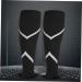 Mobestech Compression Socks - Calf Sleeves for Football & Night Runs | Large Black - Buy Online on GoSupps.com