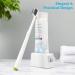 BEZOX Minimalist Toothpaste Tube Squeezers (Set of 2) - Eco-Friendly Toothpaste Roller and Holder in White - Buy Online on GoSupps.com