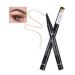 AKARY Tattoo Eyebrow Pen  Four-Fork Lasting Liquid Eyebrow Pencil with a Micro-Fork Tip Applicator Precisely  3D Natural Wild Eyebrow Maker Pen for Beginners  24-Hour Waterproof & Sweat-Proof (01 Dark Brown)