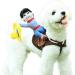 NACOCO Cowboy Rider Dog Costume with Doll and Hat for Halloween - Small - Buy Online on GoSupps.com